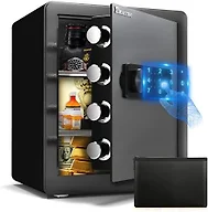 Safe Box, Home Safe with Fireproof &Waterproof Bag Caja Fuerte Para Dinero Money Safety Box for Cash Documents Safes for Home