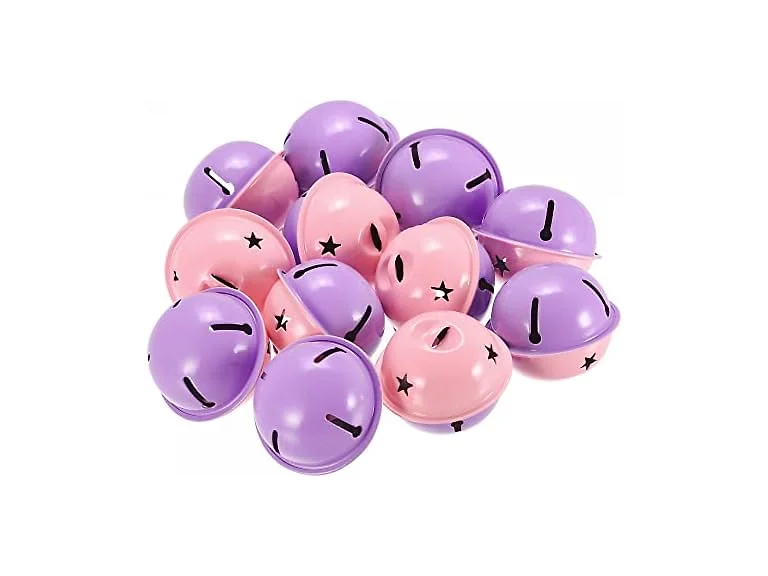 uxcell Jingle Bells, 40mm 30pcs Carbon