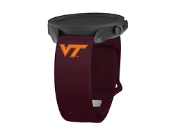 NCAA Virginia Tech Hokies Samsung Watch Band - 20mm
