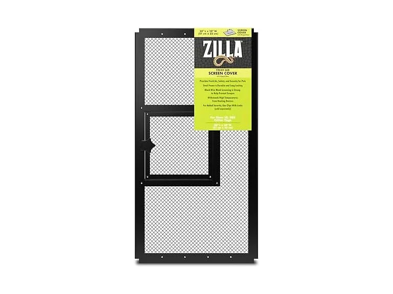 Zilla Fresh Air Hinged Door Screen Cover for