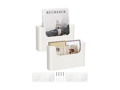 2 Pack Wall Mounted File Organizer 