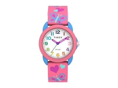 Timex Kids Time Teacher 30mm Watch Pink
