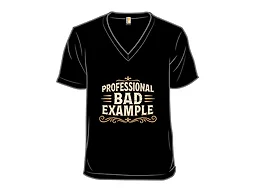 Professional Bad Example
