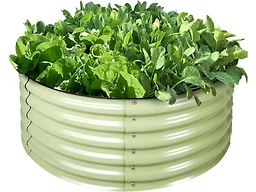 OLLE B0B1V3RDW4 17" Tall, 42" Garden Bed Sage Green