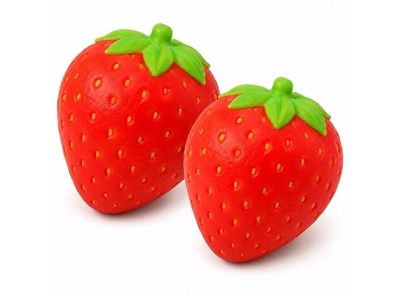 2-Pack Strawberry Squishy Toy