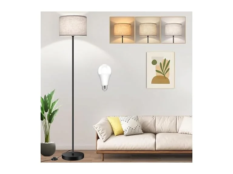 TOBUSA Floor Lamp 65’’ Tall