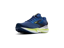 Brooks 1104371D425 11.5 Brooks Adrenaline GTS 24 Men's Shoes Navy Peony/Black/Acid Lime