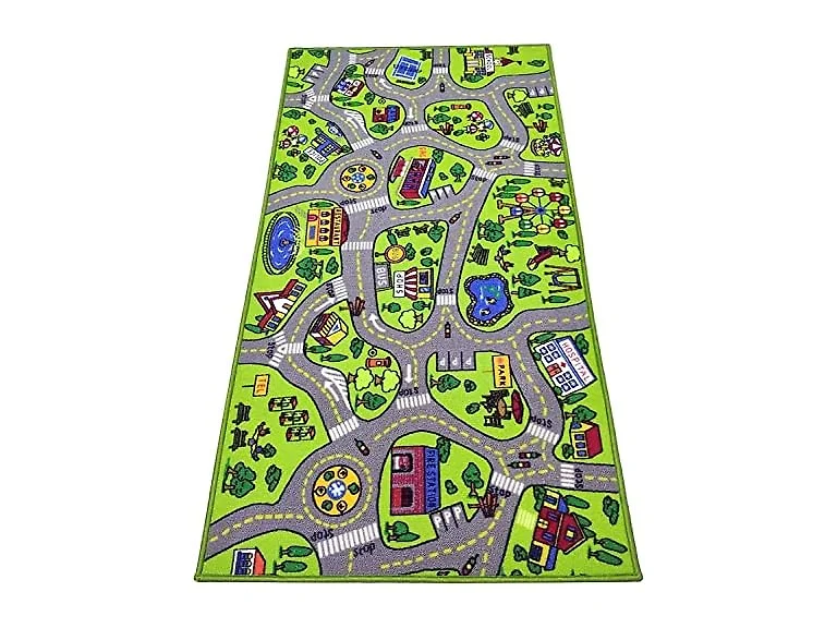 2Pk Carpet Playmat Kids Rug - 71" x 39"
