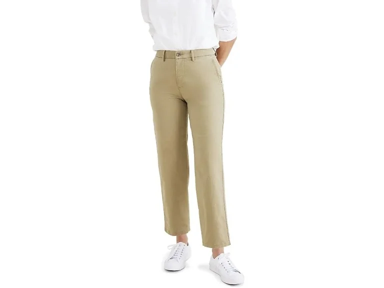 DOCKERS Women's High Rise Weekend Chino Pants (27)