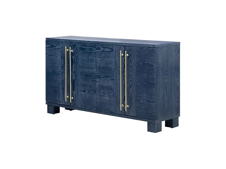 Traditional Sideboard, Adj Shelves, Navy