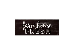 Oversized 20" x 55" Cushioned Anti-Fatigue Runner Mat, Fresh Farmhouse