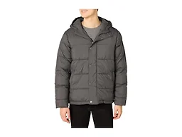 Amazon Essentials Men's Heavyweight Hooded Puffer Coat, Dark Grey, X-Small
