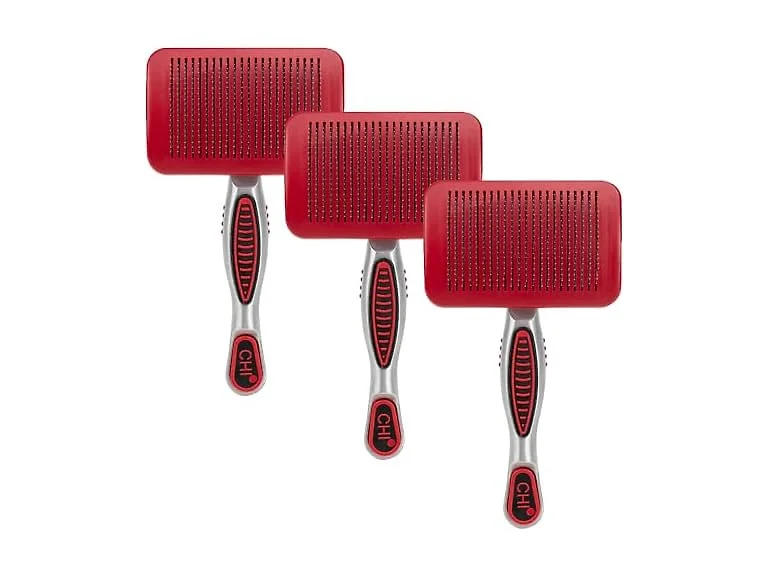 CHI for Dogs Self Cleaning Slicker Brush with Pivoting Head