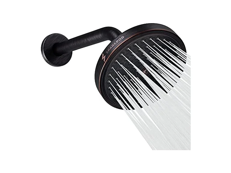 6" Rain Shower Head With 9" Arm