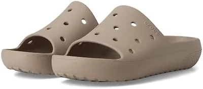 Crocs Classic V2 Unisex Slide Taupe Size M4W6