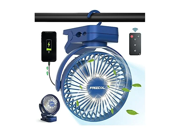 FRIZCOL Blue Clip on Fan