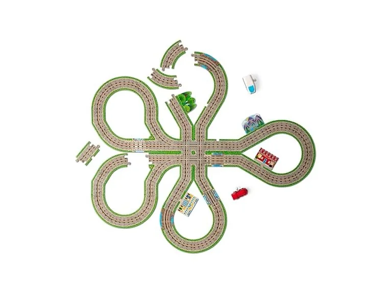 Melissa & Doug Design Your Own Railroad 48-Piece Floor Puzzle