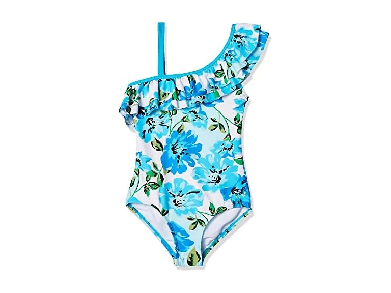 Kanu Surf Girls Morgan Ruffle 1-shoulder Swimsuit
