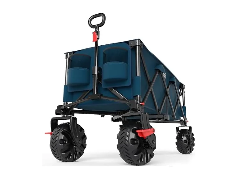 Timber Ridge Blue 51.2" Extended Collapsible Wagon (Open Box)