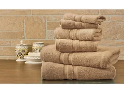 100% Egyptian Cotton 6-Piece Towel Set