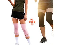 Copper Joe COJ-2PKee-2BLKS Small His & Hers Knee Bundle P
