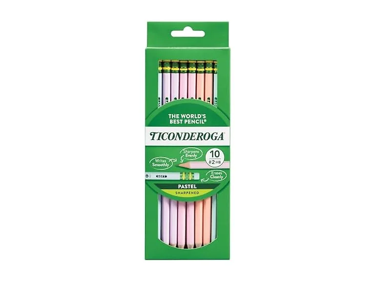 Ticonderoga Ticonderoga Pastel Pencils, 2 Soft,