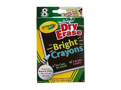 Crayola Dry-Erase Bright Crayons