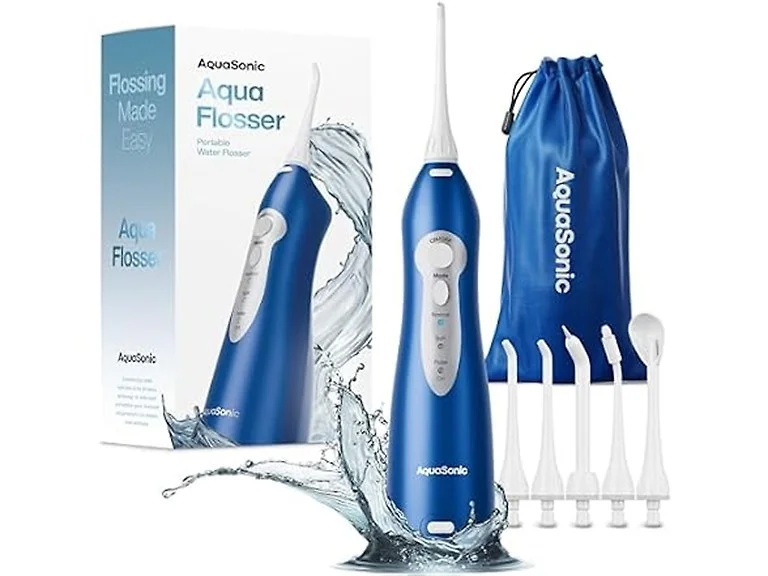 AquaSonic Aqua Water Flosser Blue