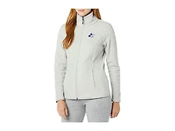 Amazon Essentials Disney | Marvel | Star Wars | Princess Women's Polar Fleece Full-Zip Mock Outerwear Jackets, Happy Mickey, Large