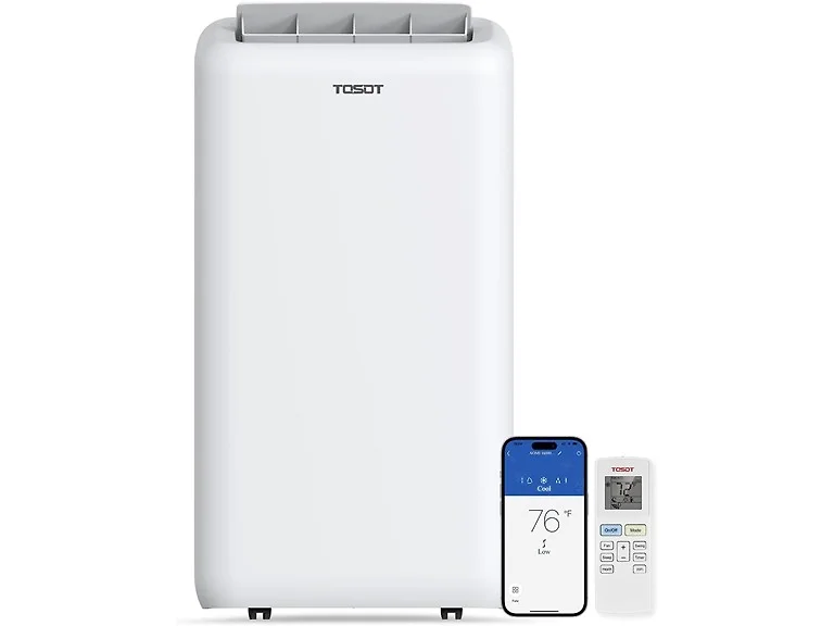 TOSOT 14,000BTU Smart Portable AC with Heat
