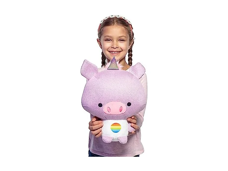 Ami Amis™ Jumbo Oinkie- Soft Cozy Crochet Plush