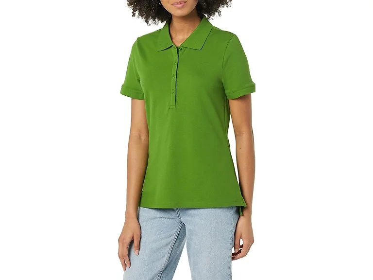 Amazon Essentials Women's Collared Polo Shirt