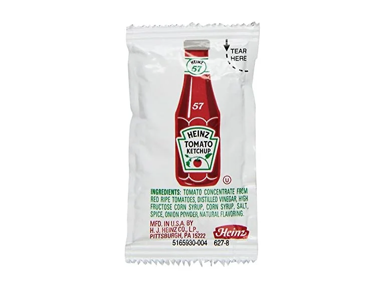750CT Heinz Tomato Ketchup- 7g Packets