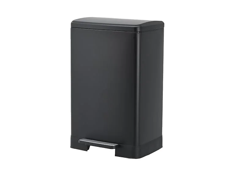 OUTLANE 60L Trash Can,Black
