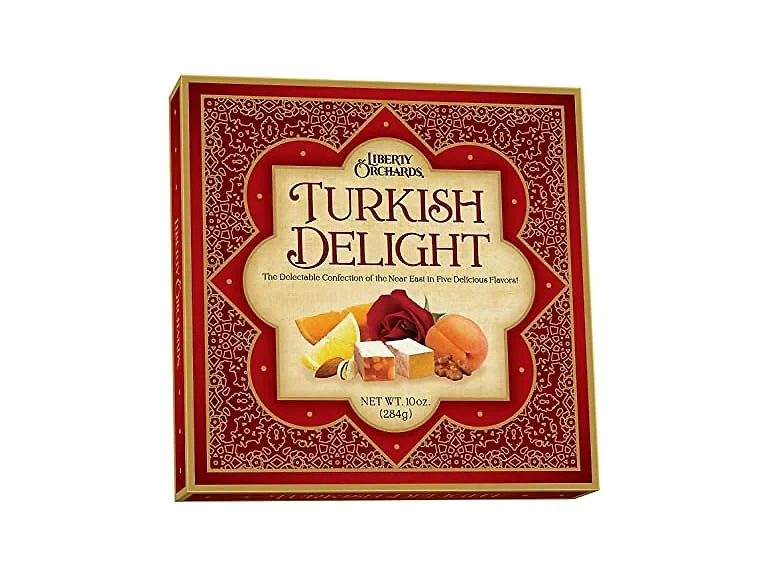 4 Pack Liberty Orchards Turkish Delight 10oz.