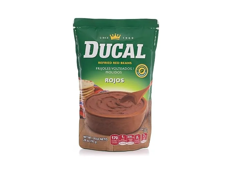 Ducal Organic Refried Red Beans 28oz Pouch