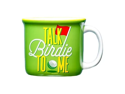 Spoontiques Talk Birdie Ceramic Camper Mugs - 14 Ounce