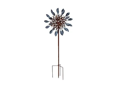 Sunnydaze 48" Whirling Petals Metal Garden Wind Spinner