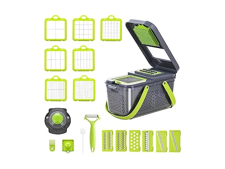 Miibox 22-in-1 Vegetable Chopper with Container
