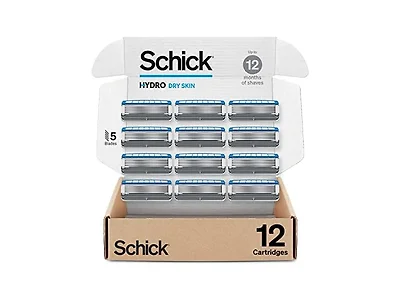 Schick Hydro Dry Skin Refills 12ct