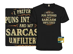 I Prefer My Puns Intended