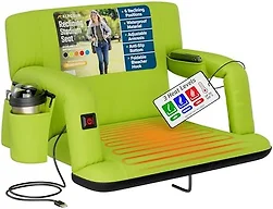 Recl H Stadium Seat w Armrests - Lm