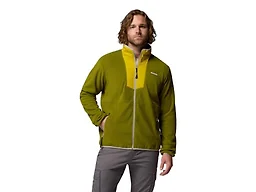 Columbia Men's Sequoia Grove Full Zip Fleece Jacket, Mossy Green/Antique Moss, Large