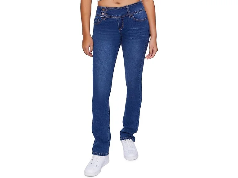 Forever 21 Women (28) Mid-rise Bootcut Jeans