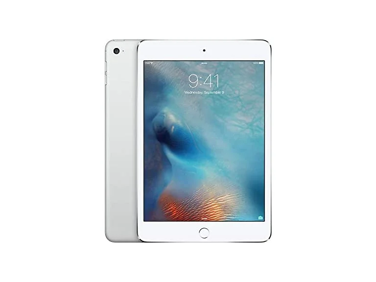 Apple iPad Mini 4, 128GB, Silver - WiFi (Renewed) (Open Box)