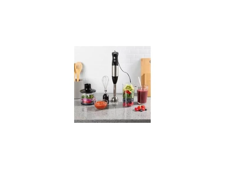 Immersion Blender 4-in-1 6 Speed Hand Mixer Set Whisk