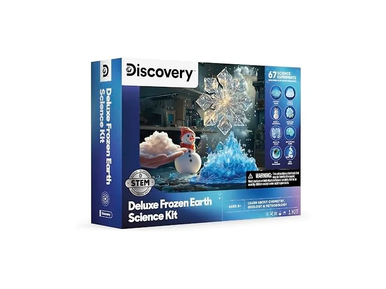 Discovery Frozen Earth Science Kit – 67 Experiments