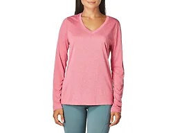 Hanes womens O9309 athletic shirts, Amaranth Heather, Medium US