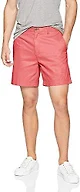 Amazon Essentials Men's Slim-Fit 7" Chino Short, Washed Red, 40