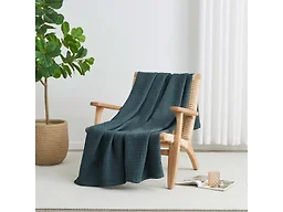 Waffle Weave Thermal Throw Blanket